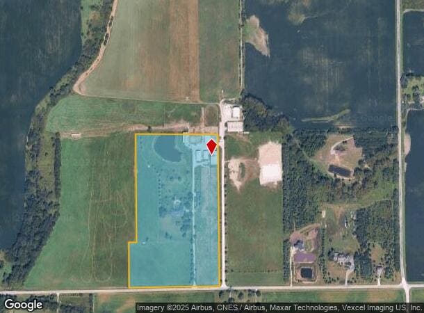  8250 W Offner Rd, Peotone, IL Parcel Map