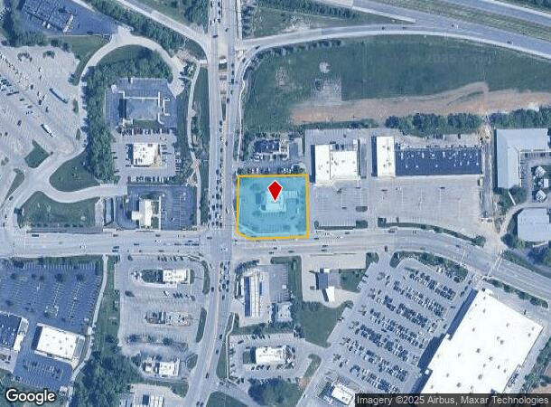 1073 N Green St, Brownsburg, IN Parcel Map