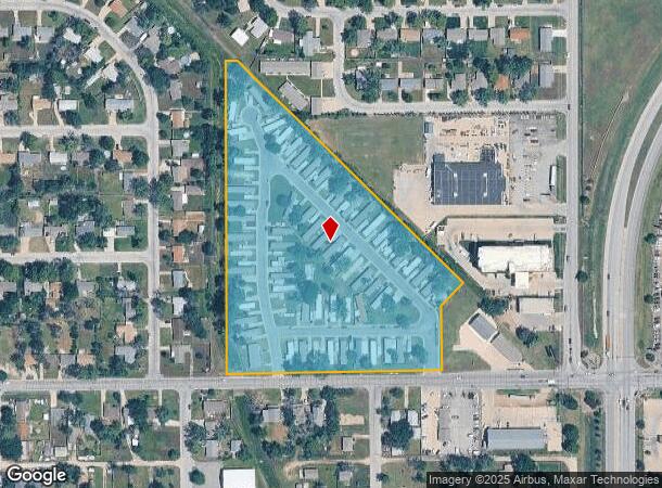  1200 E 11Th Ave, Hutchinson, KS Parcel Map