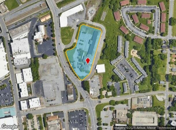 121 S Centennial St, High Point, NC Parcel Map