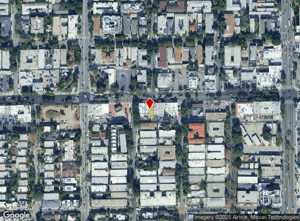  7990 Santa Monica Blvd, West Hollywood, CA Parcel Map