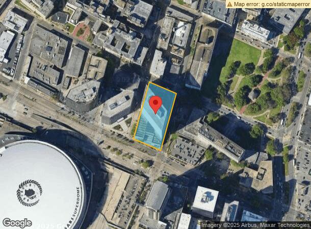  1515 Poydras St, New Orleans, LA Parcel Map