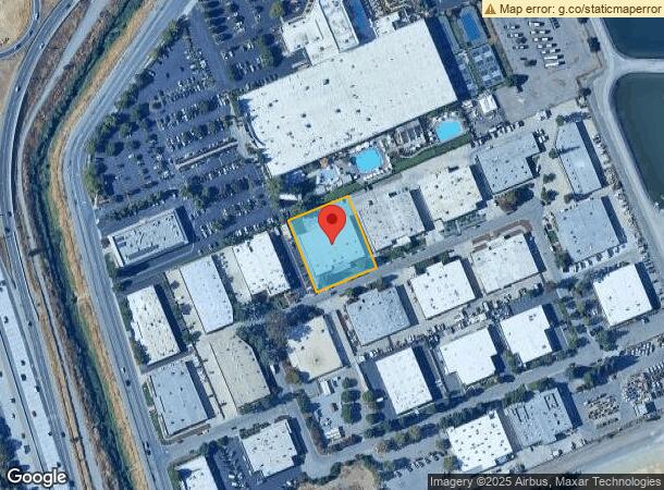  7075 Commerce Cir, Pleasanton, CA Parcel Map