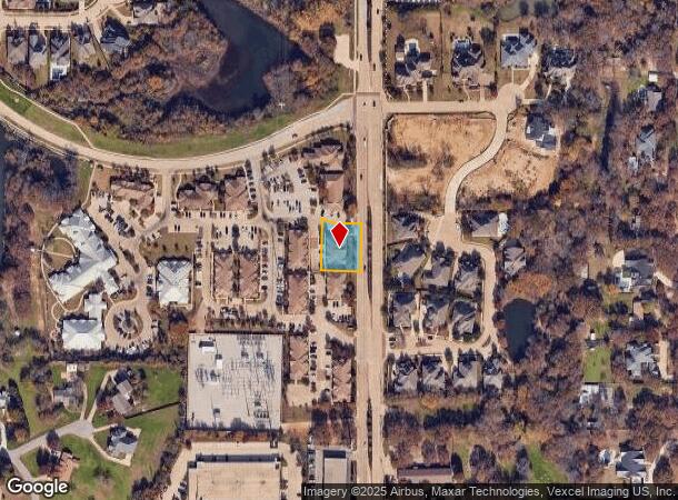 596 N Kimball Ave, Southlake, TX Parcel Map