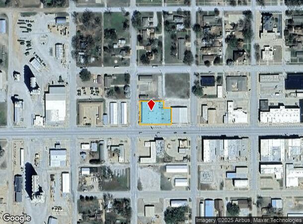321 W Main St, Anthony, KS Parcel Map