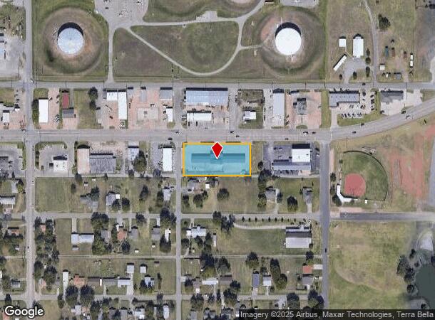  1509-1513 E Main St, Cushing, OK Parcel Map