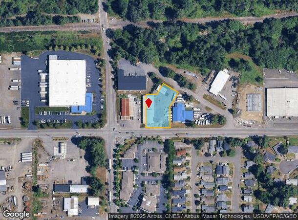  2621 Mottman Ct Sw, Tumwater, WA Parcel Map