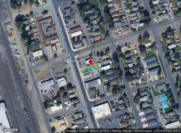 611 N 1St St, Yakima, WA Parcel Map