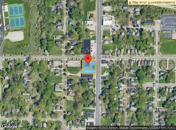  404 S Arlington St, Akron, OH Parcel Map