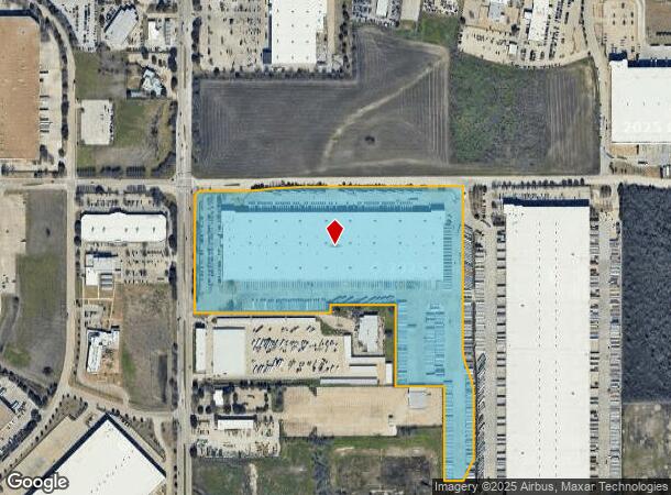  2300 Beckleymeade Ave, Dallas, TX Parcel Map