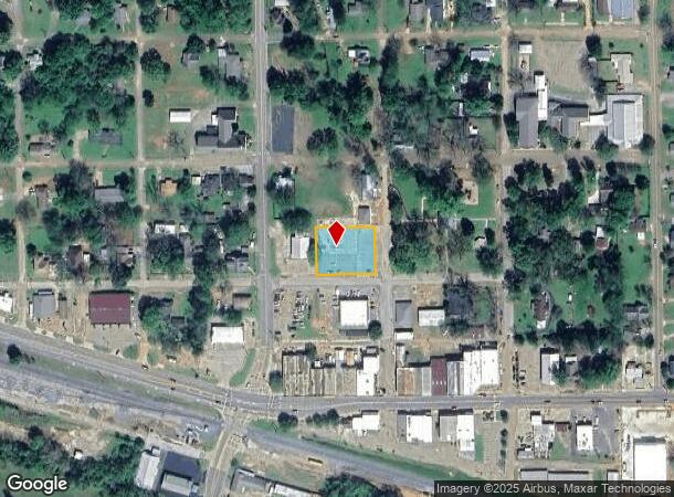 108 E 2Nd St, Hughes Springs, TX Parcel Map