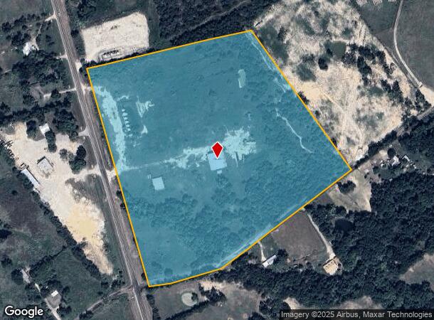  718 State Highway 75 S, Fairfield, TX Parcel Map