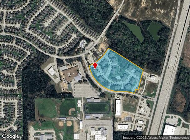 21899 Valley Ranch Crossing Dr, Porter, TX Parcel Map