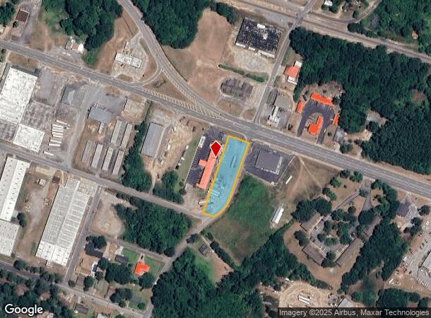 619 E Oak St, Mc Rae Helena, GA Parcel Map