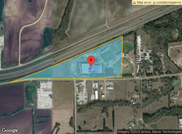  S Frontage Rd, MS Parcel Map