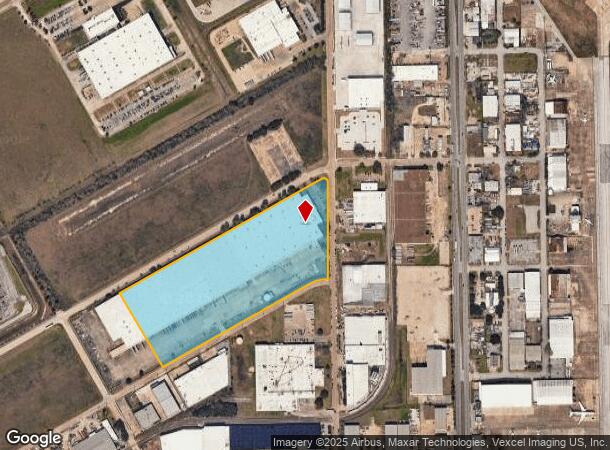  8300 Tewantin Dr, Houston, TX Parcel Map