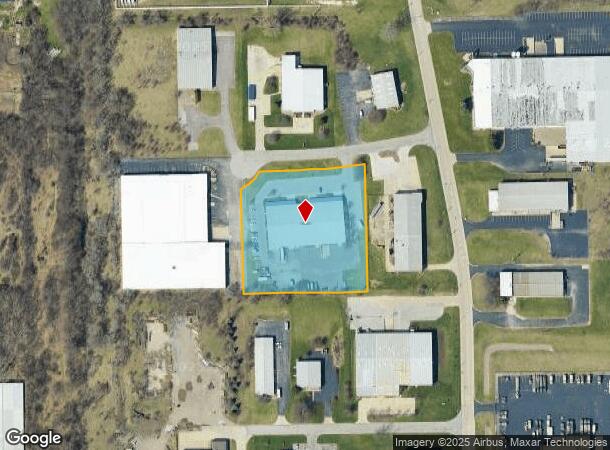  3600 W Mcgill St, South Bend, IN Parcel Map