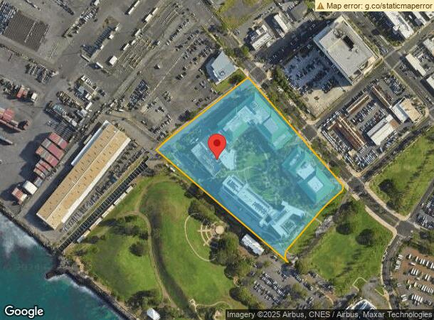  651 Ilalo St, Honolulu, HI Parcel Map