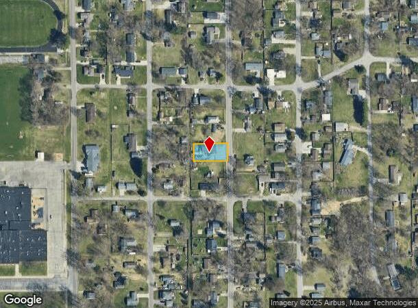  52821 Hollyhock Rd, South Bend, IN Parcel Map