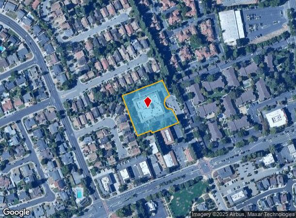  7080 Donlon Way, Dublin, CA Parcel Map