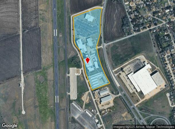 800 W Airport Rd, Taylor, TX Parcel Map