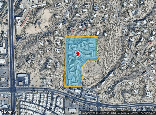  60 W Stone Loop, Tucson, AZ Parcel Map