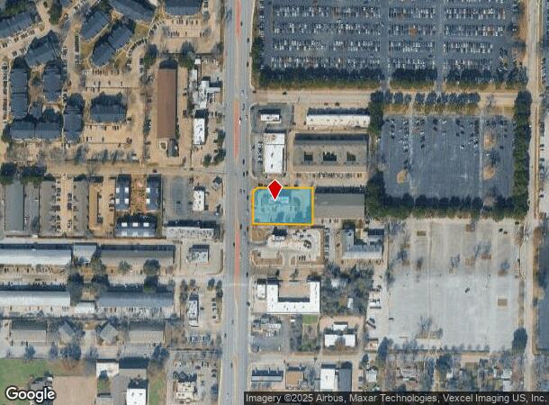  1301 S Cooper St, Arlington, TX Parcel Map