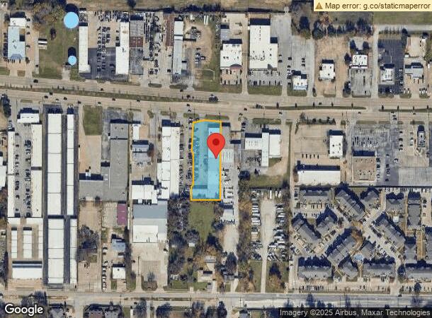  1922 W Pioneer Pkwy, Pantego, TX Parcel Map