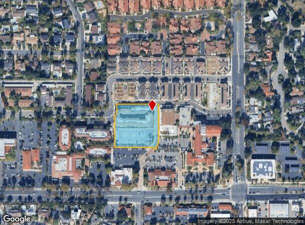 501 W Foothill Blvd, Claremont, CA Parcel Map