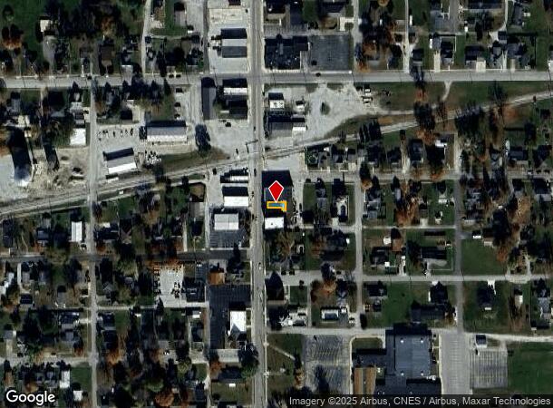  205 S Washington St, Swayzee, IN Parcel Map
