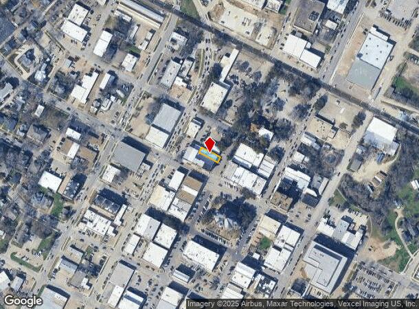  107 N Rogers St, Waxahachie, TX Parcel Map