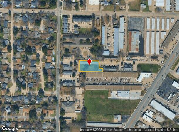  1226 Florida Dr, Arlington, TX Parcel Map