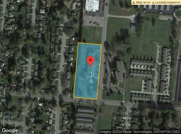  4725 Security Dr, Springfield, OH Parcel Map