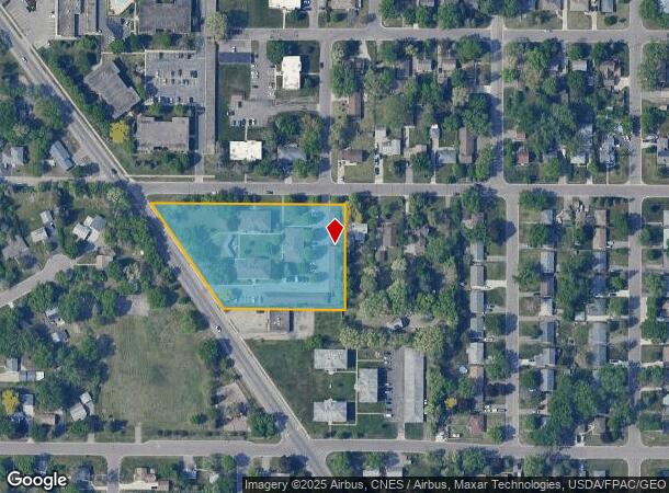  5930 W Broadway Ave, Minneapolis, MN Parcel Map