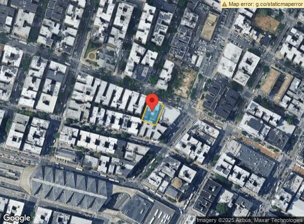  714 W 181St St, New York, NY Parcel Map