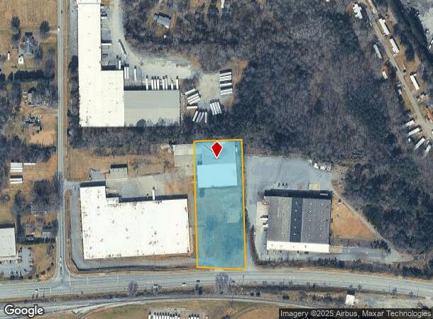 1120 1St St W, Conover, NC Parcel Map