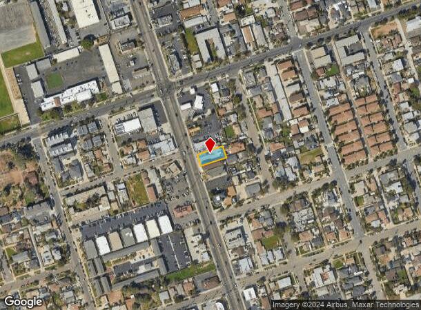  1903 Highland Ave, National City, CA Parcel Map