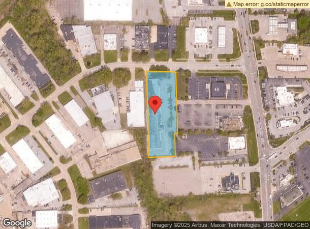  7314 Industrial Park Blvd, Mentor, OH Parcel Map