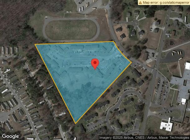  101 Person Ct, Roxboro, NC Parcel Map