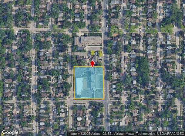  4021 Thomas Ave N, Minneapolis, MN Parcel Map