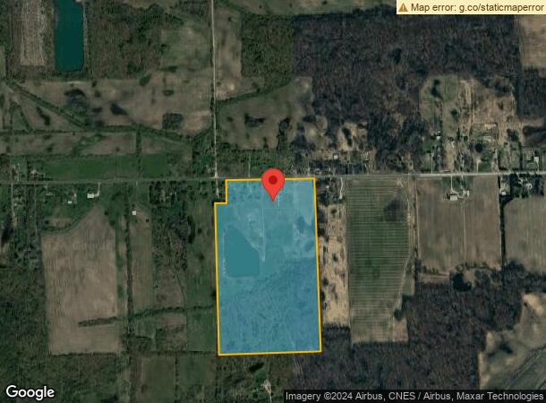  6090 Milan Oakville Rd, Milan, MI Parcel Map