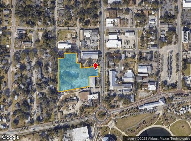  618 S Main St, Gainesville, FL Parcel Map