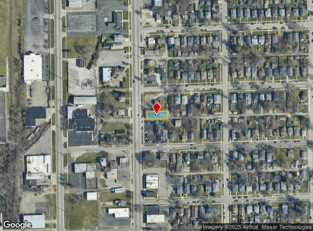  2506 S Michigan St, South Bend, IN Parcel Map