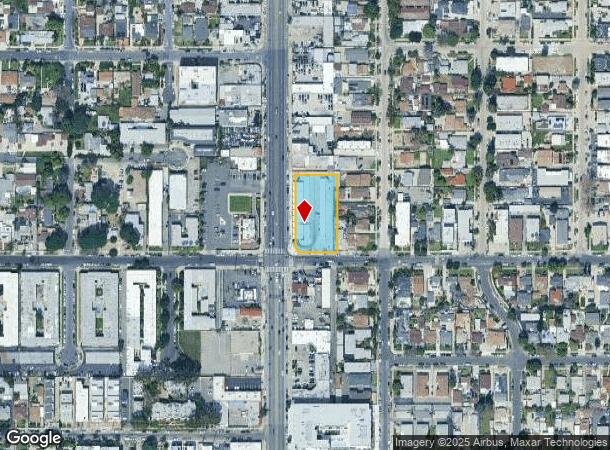  6606 Lankershim Blvd, North Hollywood, CA Parcel Map