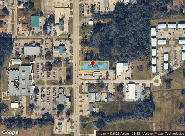  1625 S Morrison Blvd, Hammond, LA Parcel Map