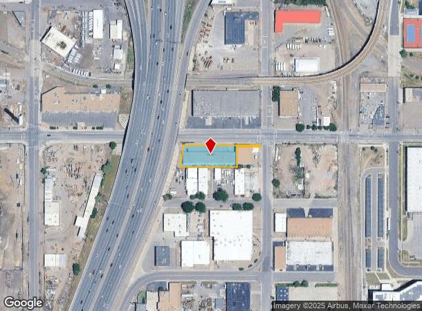  1950 W 13Th Ave, Denver, CO Parcel Map