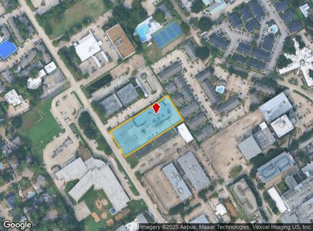  17222 Red Oak Dr, Houston, TX Parcel Map