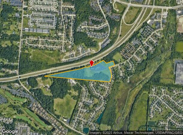  2443 Valle Greene Dr, Fairborn, OH Parcel Map