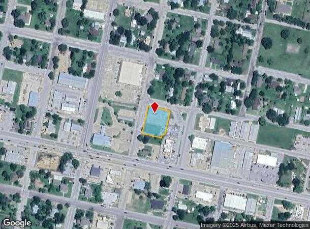 198 N Manse Ave, Giddings, TX Parcel Map