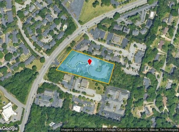  1180 Haywood Rd, Greenville, SC Parcel Map